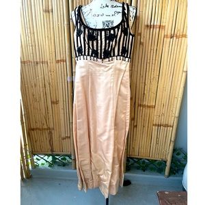 Stunning vintage satin gown